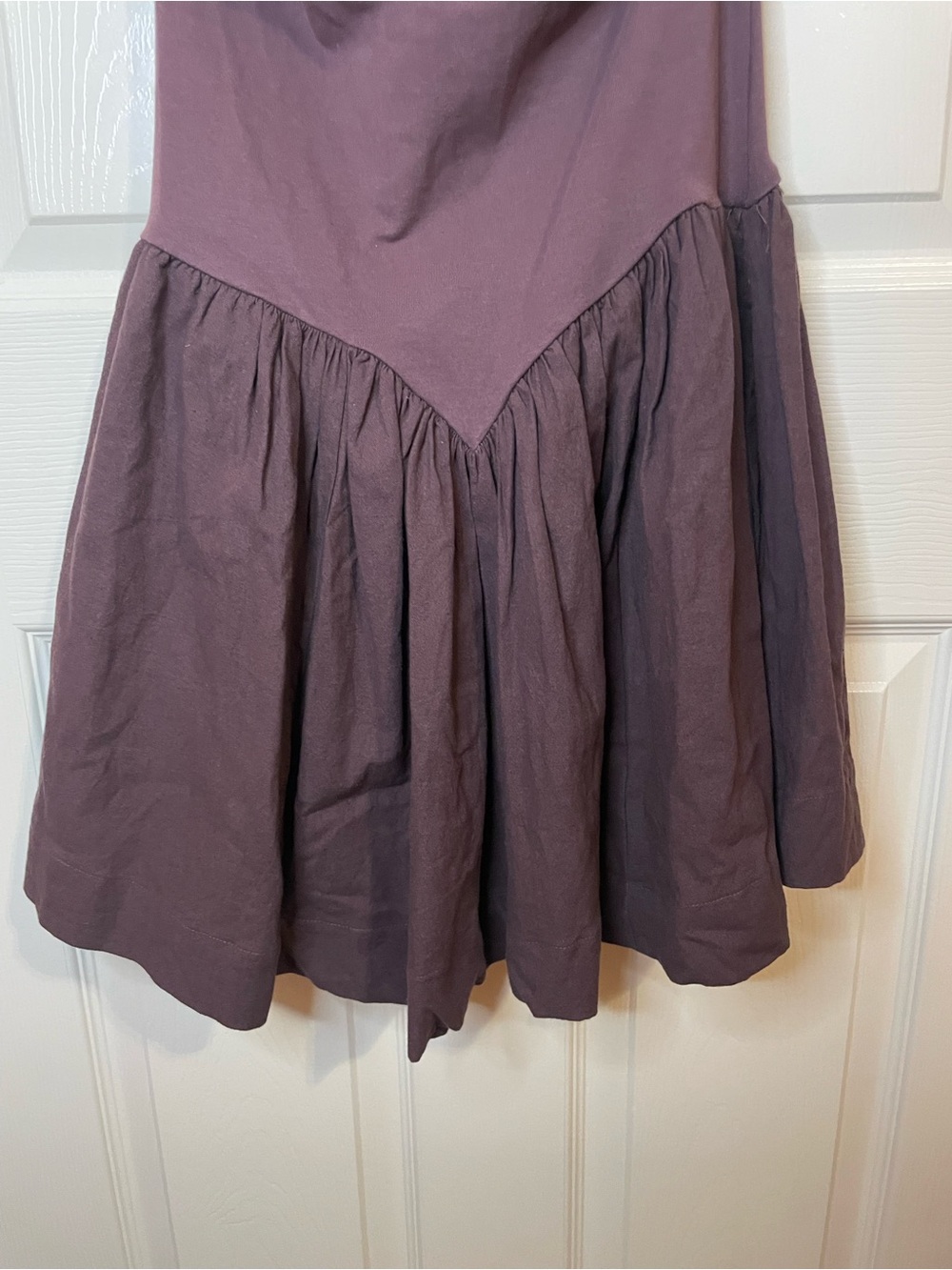 Free People Onda Drop Waist Tube Mini Dress in Brown Size XS - Picture 5 of 9